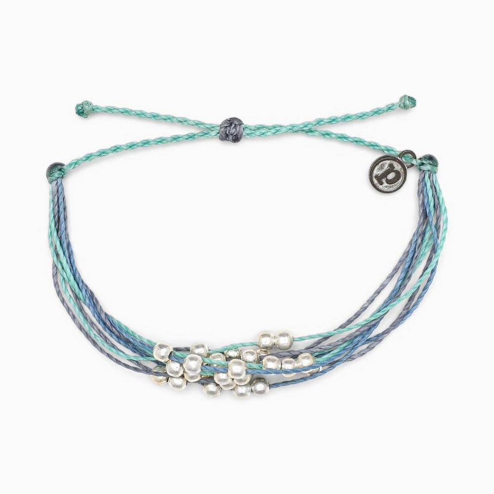 NWOT Pura Vida Waterfall Escape Platinum bracelet